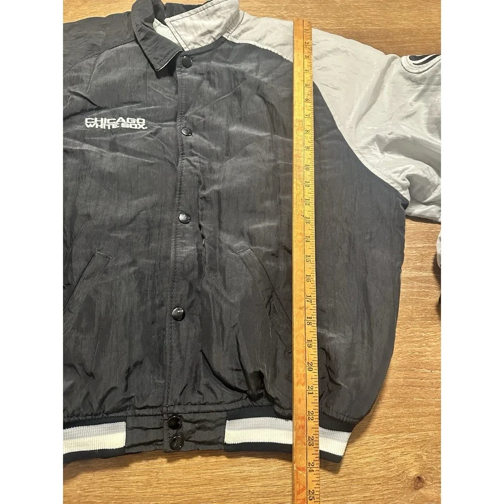 Vintage Chicago White Sox Diamond By Starter Youth XL Bomber Jacket